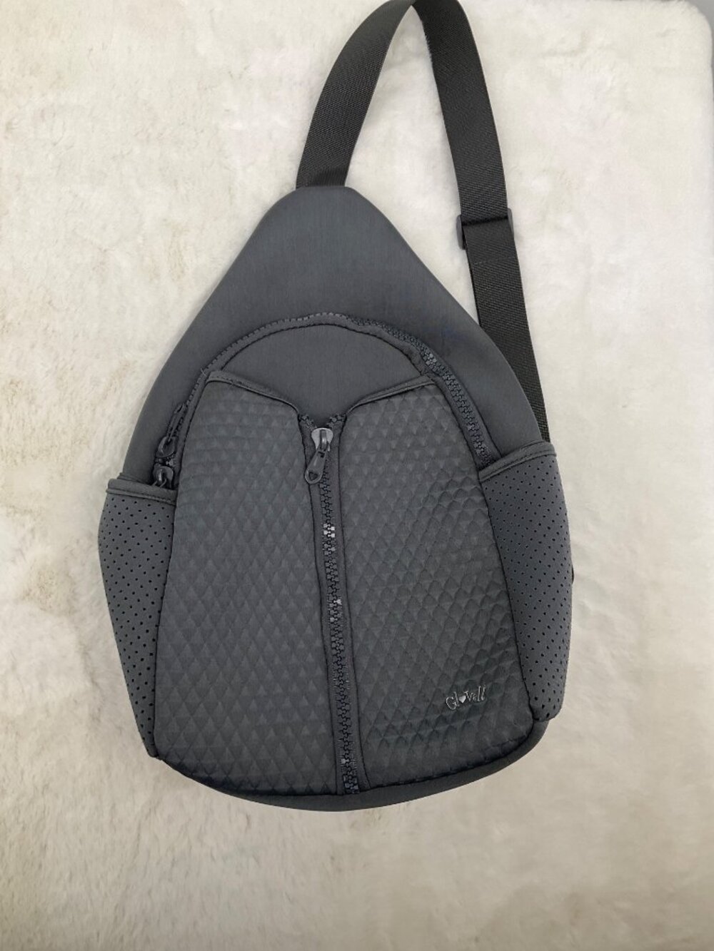 Glove it Neoprene Pickleball Sling Bag Slate Grey